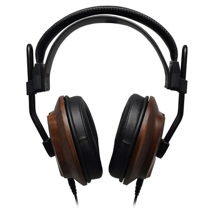 Front view of Fostex T60RPmk2CL RP Closed-Back Stereo Headphones on white background