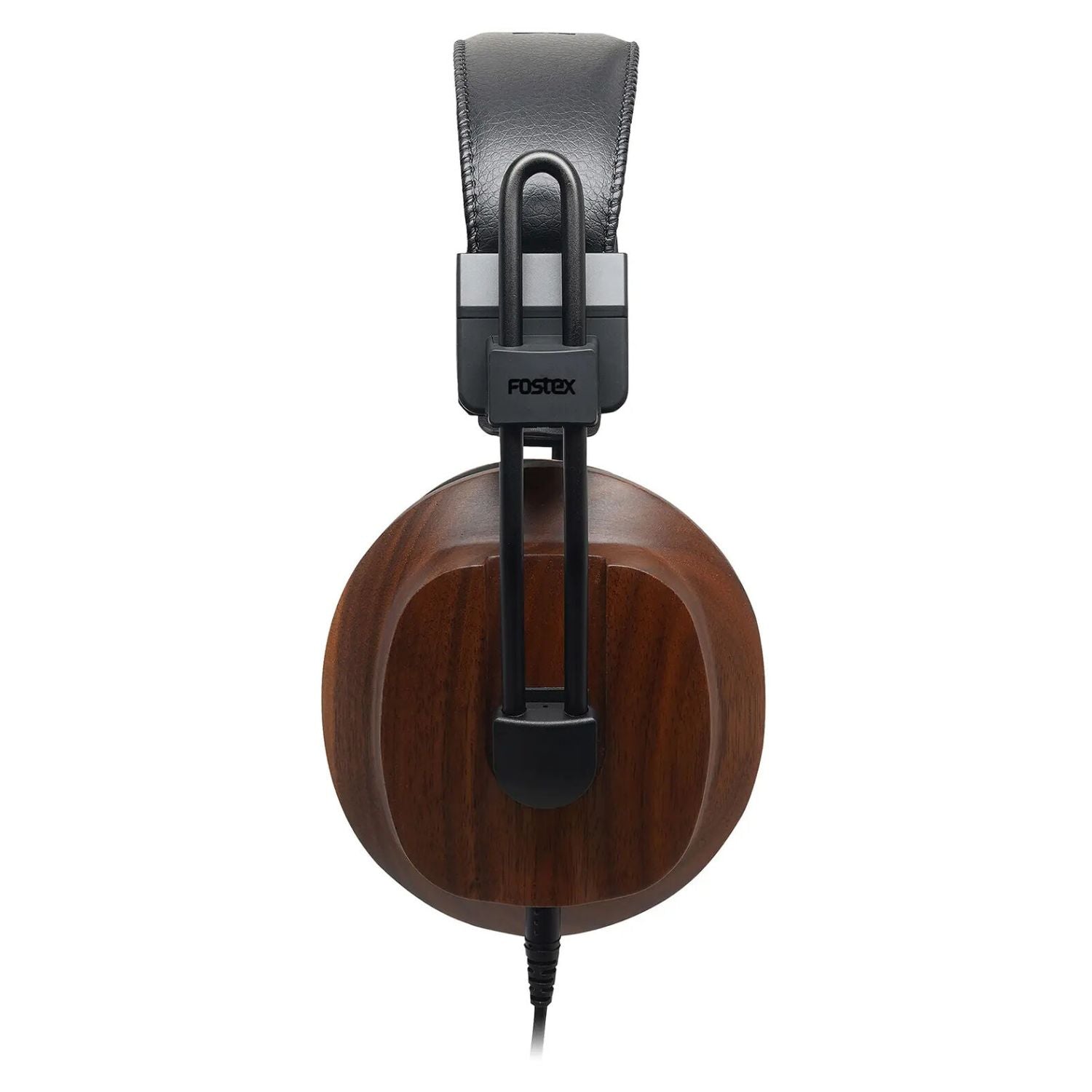 Side view of Fostex T60RPmk2CL RP Closed-Back Stereo Headphones on white background
