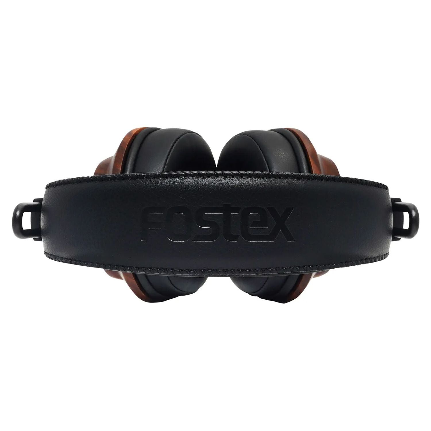 Top view of Fostex T60RPmk2CL RP Closed-Back Stereo Headphones on white background