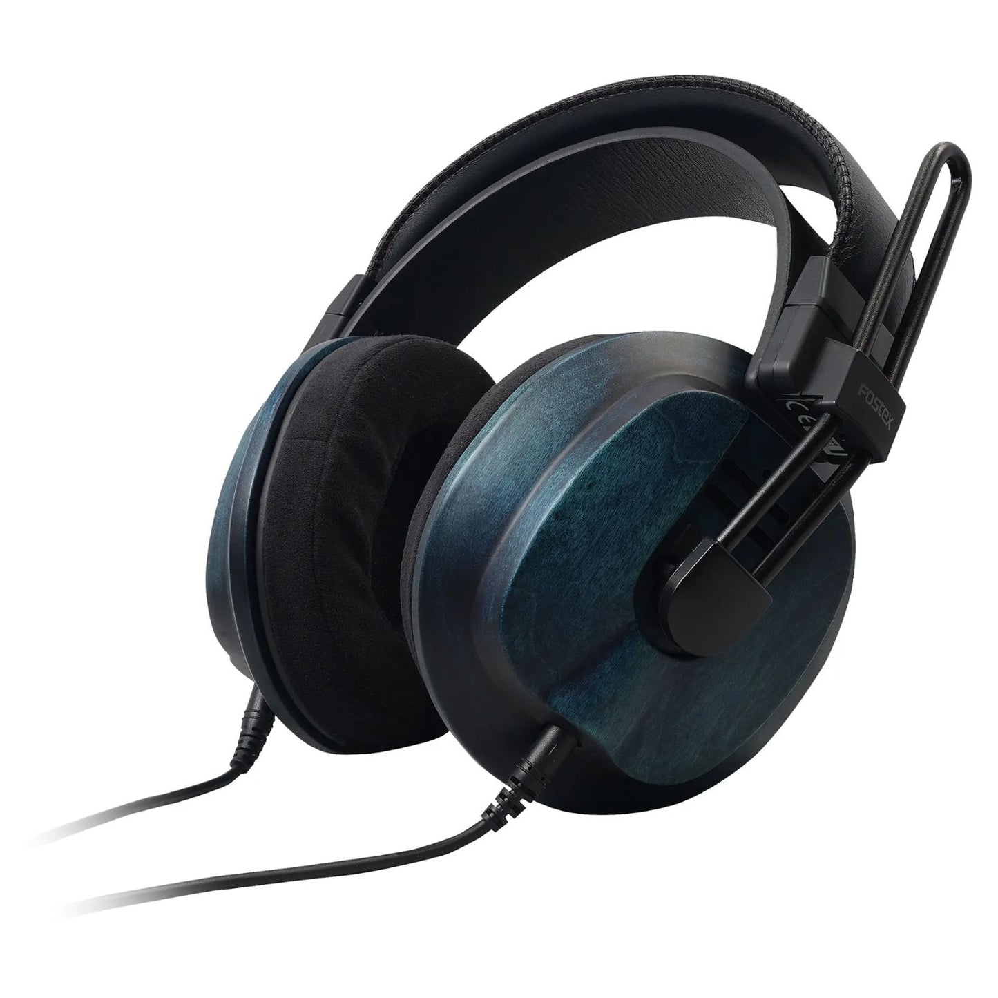 Angled view of Fostex T60RPmk2ai RP Semi-Open Stereo Headphones on white background