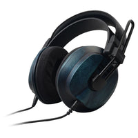 Angled view of Fostex T60RPmk2ai RP Semi-Open Stereo Headphones on white background