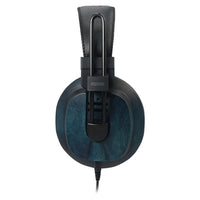 Side view of Fostex T60RPmk2ai RP Semi-Open Stereo Headphones on white background