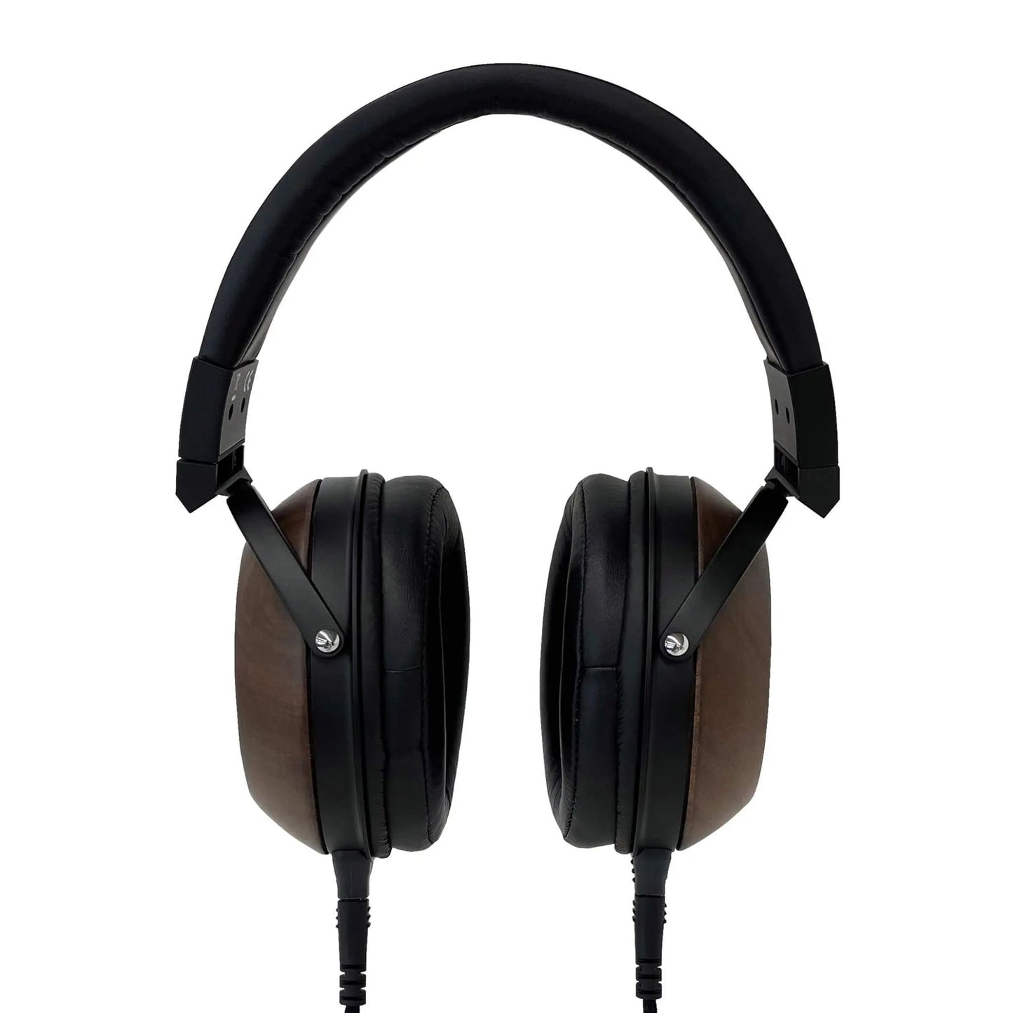 Front view of Fostex TH616 Limited Edition Premium Open Back Audiophile Headphones on white background