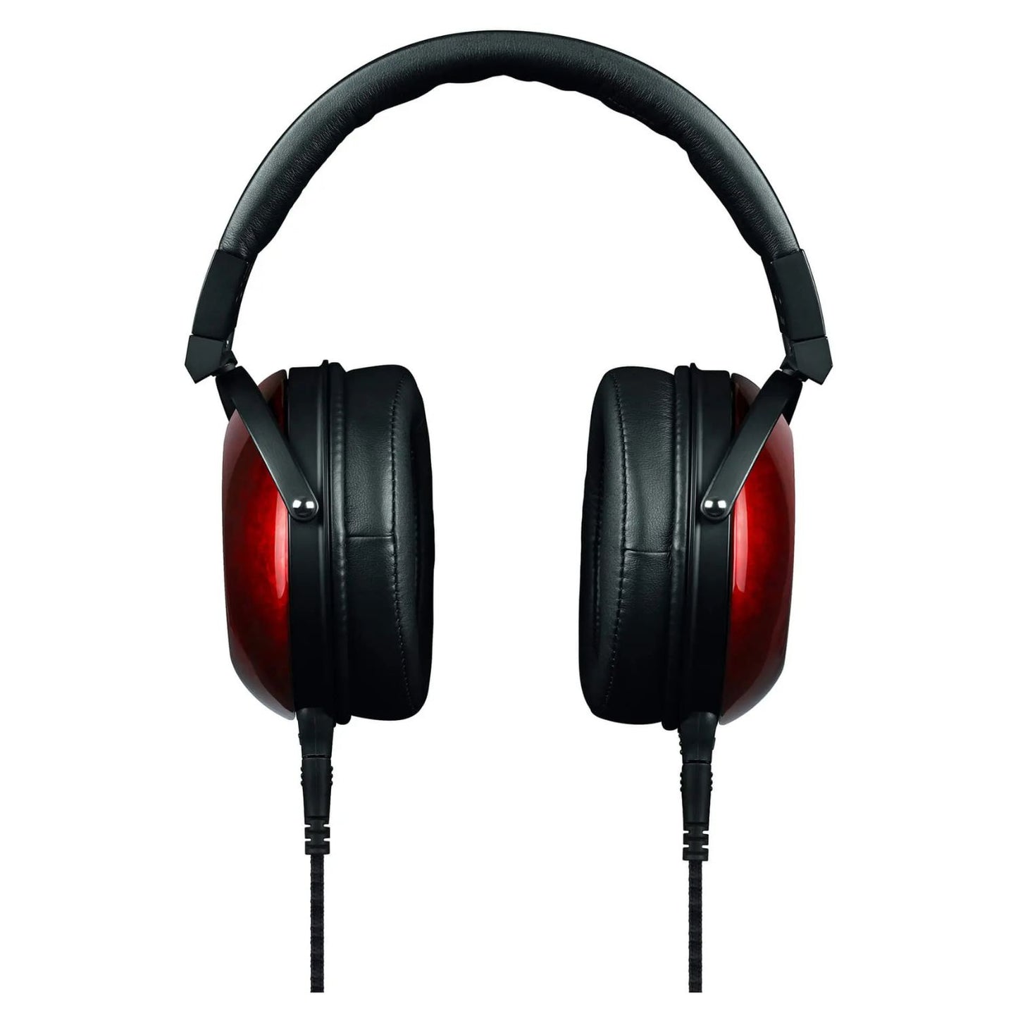 Front view of Fostex TH909LE Premium Headphones on white background