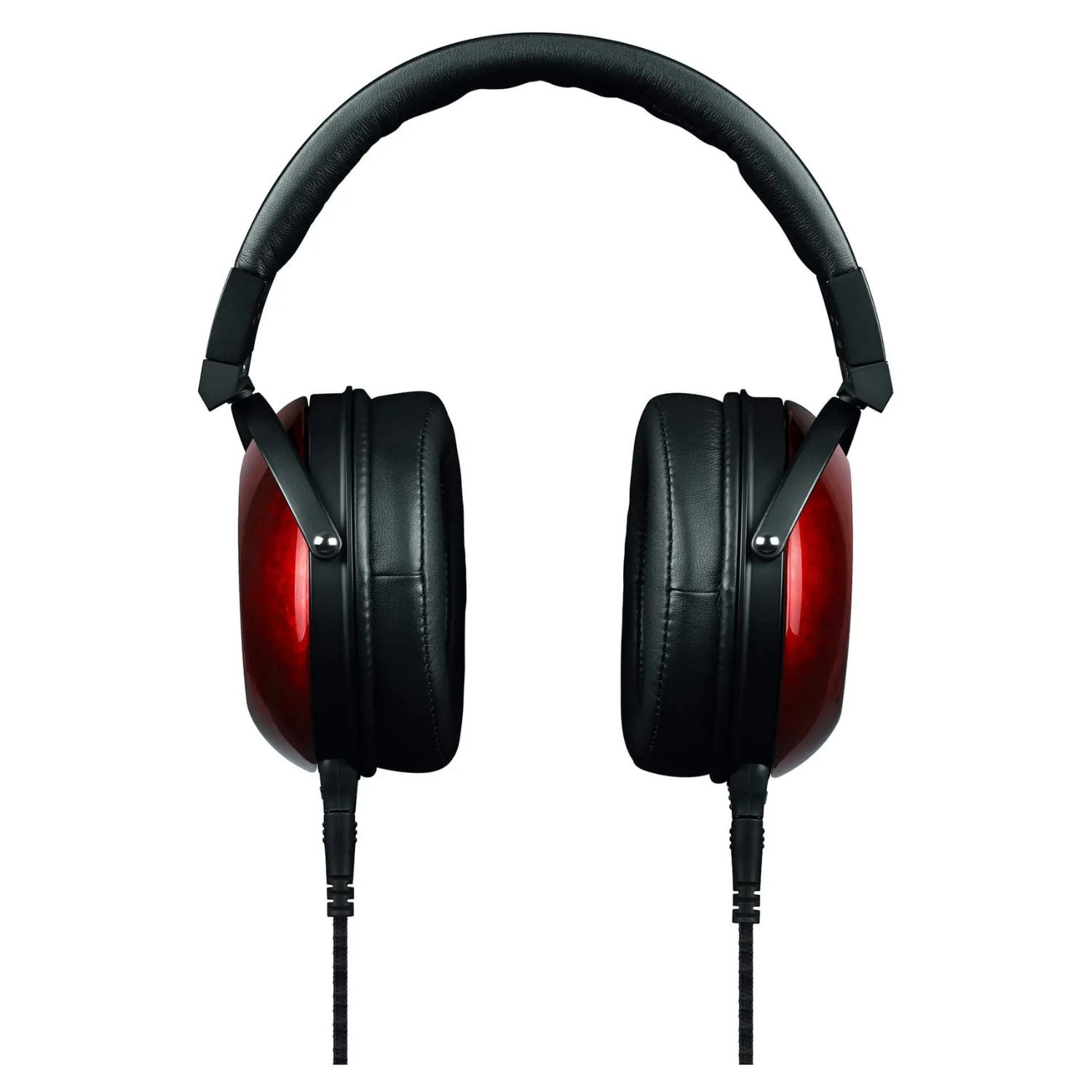 Front view of Fostex TH909LE Premium Headphones on white background