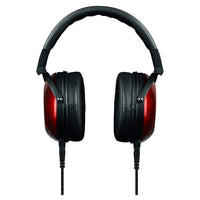 Front view of Fostex TH909LE Premium Headphones on white background