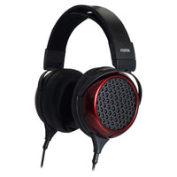 Angled view of Fostex TH919 Premium Headphones on white background
