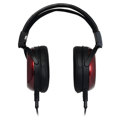 Front view of Fostex TH919 Premium Headphones on white background
