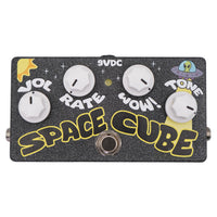 Front view of FruitFX Space Cube Pedal on white background