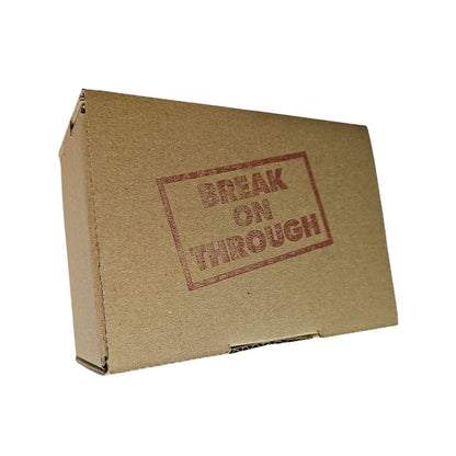 Box of FwS Break On Through Limiter & Distorter Eurorack Synth Module on white background