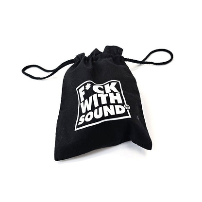 Carrying bag of FwS Bring It On Ring Mod Eurorack Synth Module on white background