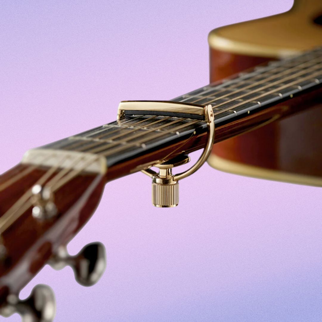 G7th Heritage Guitar Standard Neck Width Capo (18k Gold Plate