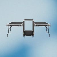 Gator Cases 16U ATA Road Rack Case W/ Fold-Out Tables