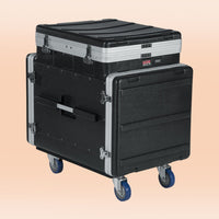 Gator Cases GRC-12X10 12U Top, 10U Side Console Audio Rack