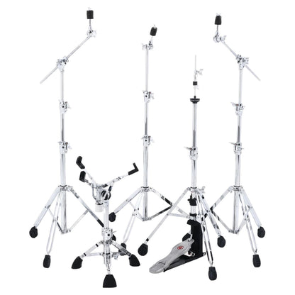 Inclusions of Gibraltar 9701PK 9000 Series Drum Hardware Pack on white background