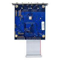 Bottom view of Grace Design Dante Option Module for m108 on white background