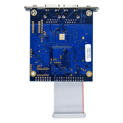 Bottom view of Grace Design Dante Option Module for m108 on white background