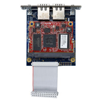 Top view of Grace Design Dante Option Module for m108 on white background