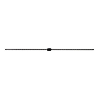 Front view of Grace Design E406 Dual Microphone Sliding Bar on white background