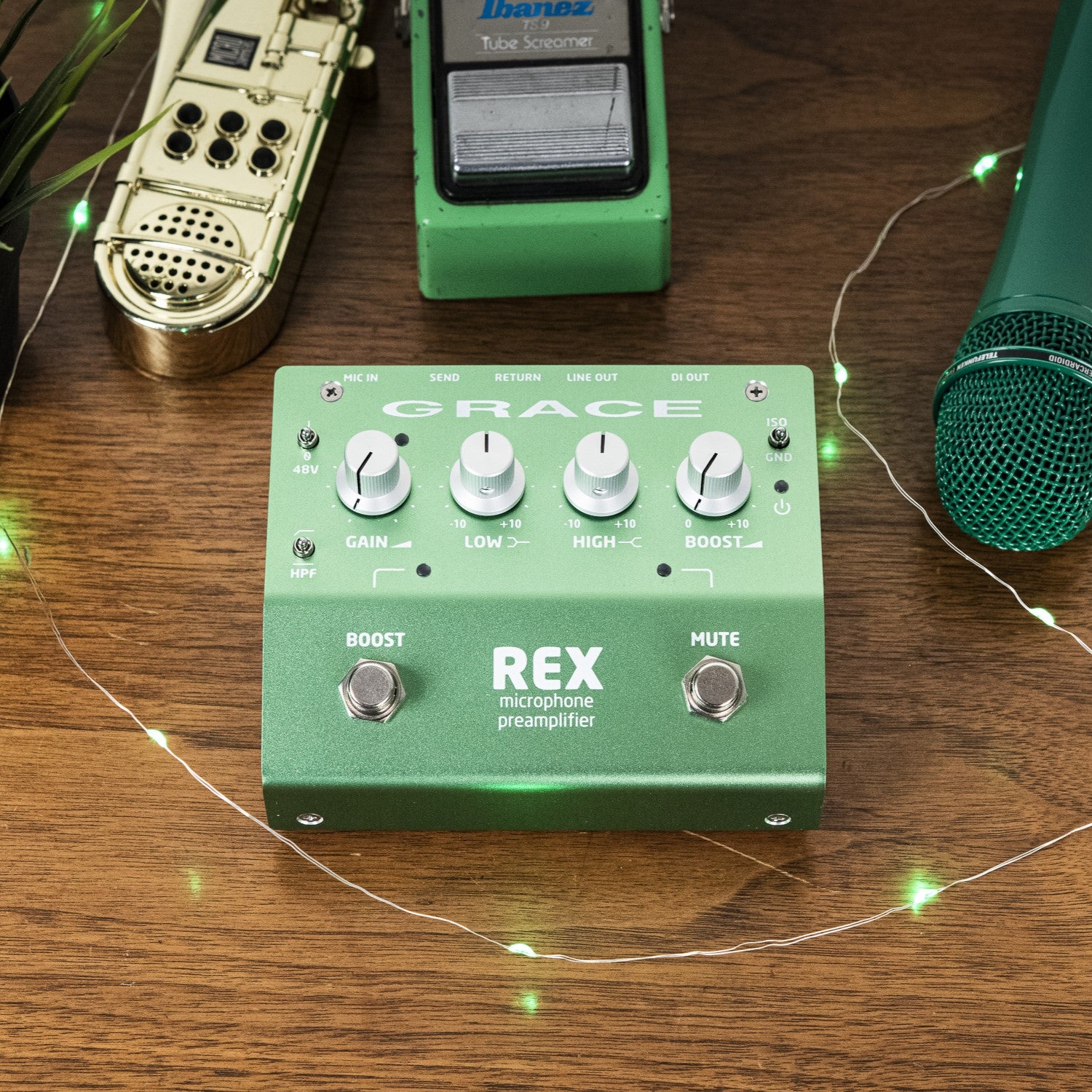 vocal preamp pedal Grace Design REX
