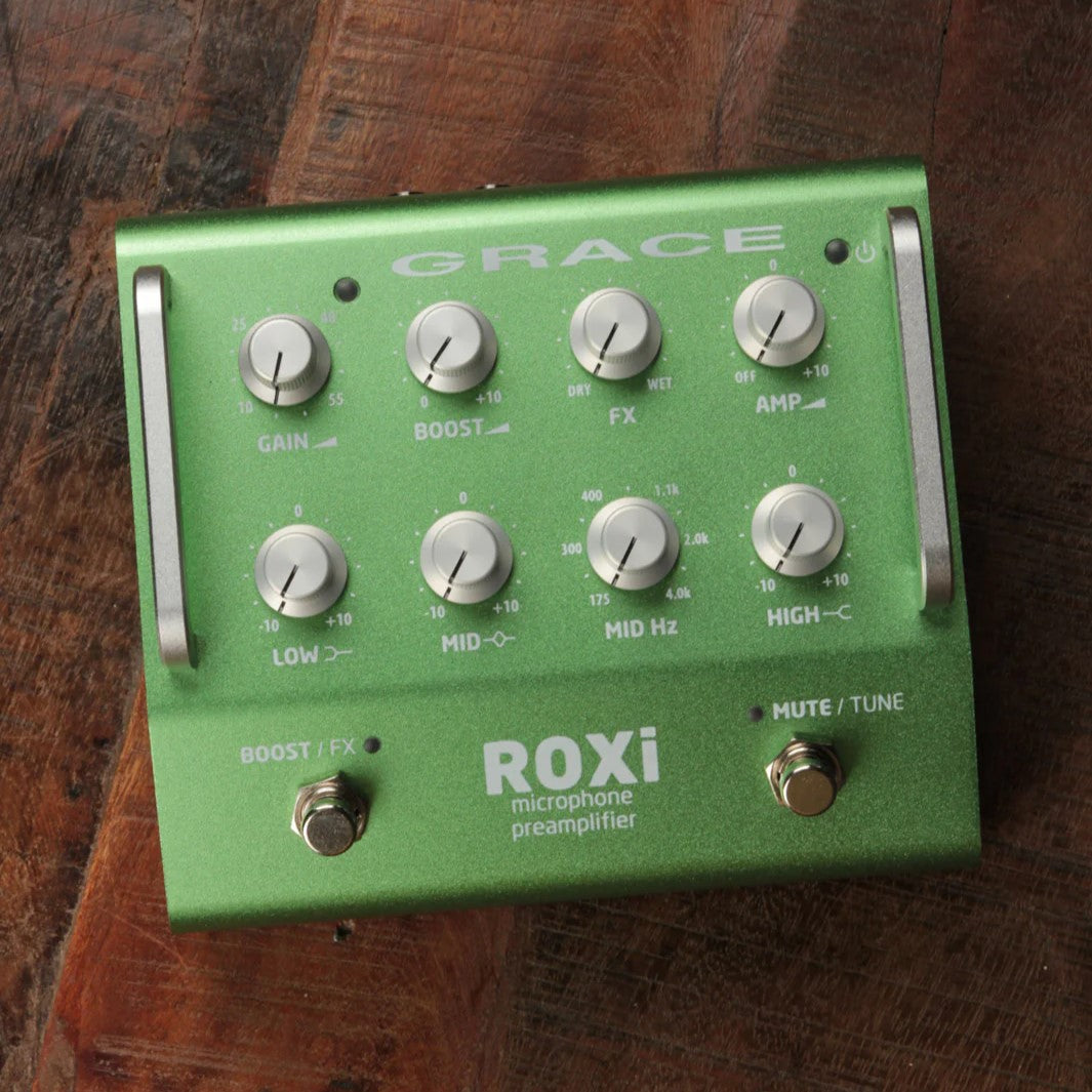 microphone preamp pedal Grace Design ROXi Preamp Pedal