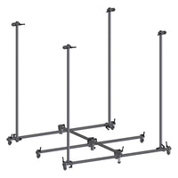 Angled view of Grace Design SB-3D11 11-Channel Immersive Surround Microphone Array on white background