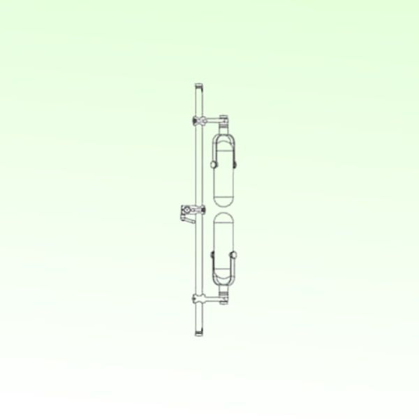 Front view of Grace Design SB-BLRA Blumlein for RCA 44 Type Ribbon Mics on green background