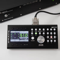 Front view of Grace Design m908 Controller on grey surface