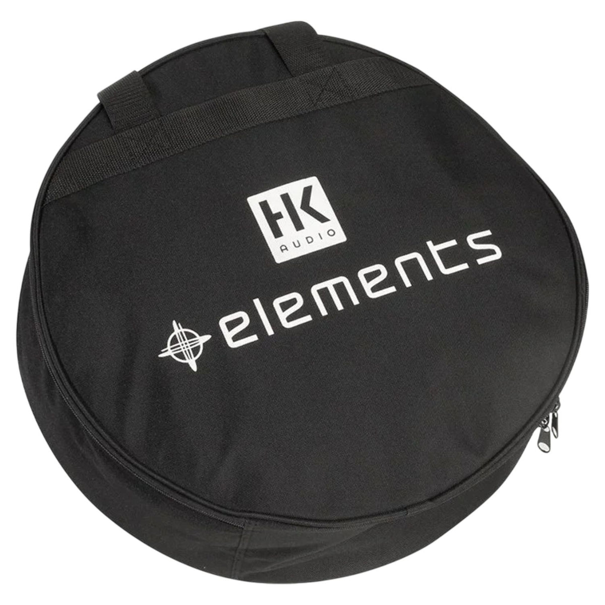 Angled front view of HK Audio ELEMENTS Base Bag (for 1x EF45) on white background