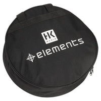 Angled front view of HK Audio ELEMENTS Base Bag (for 1x EF45) on white background