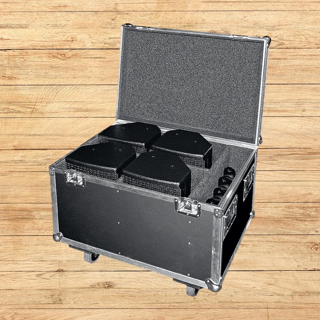 HK Audio FCASE-4CX8 4-Unit Roadcase for Contour X CX 8