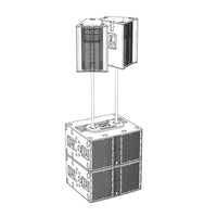 HK Audio L5-DFP Double Flange Plate