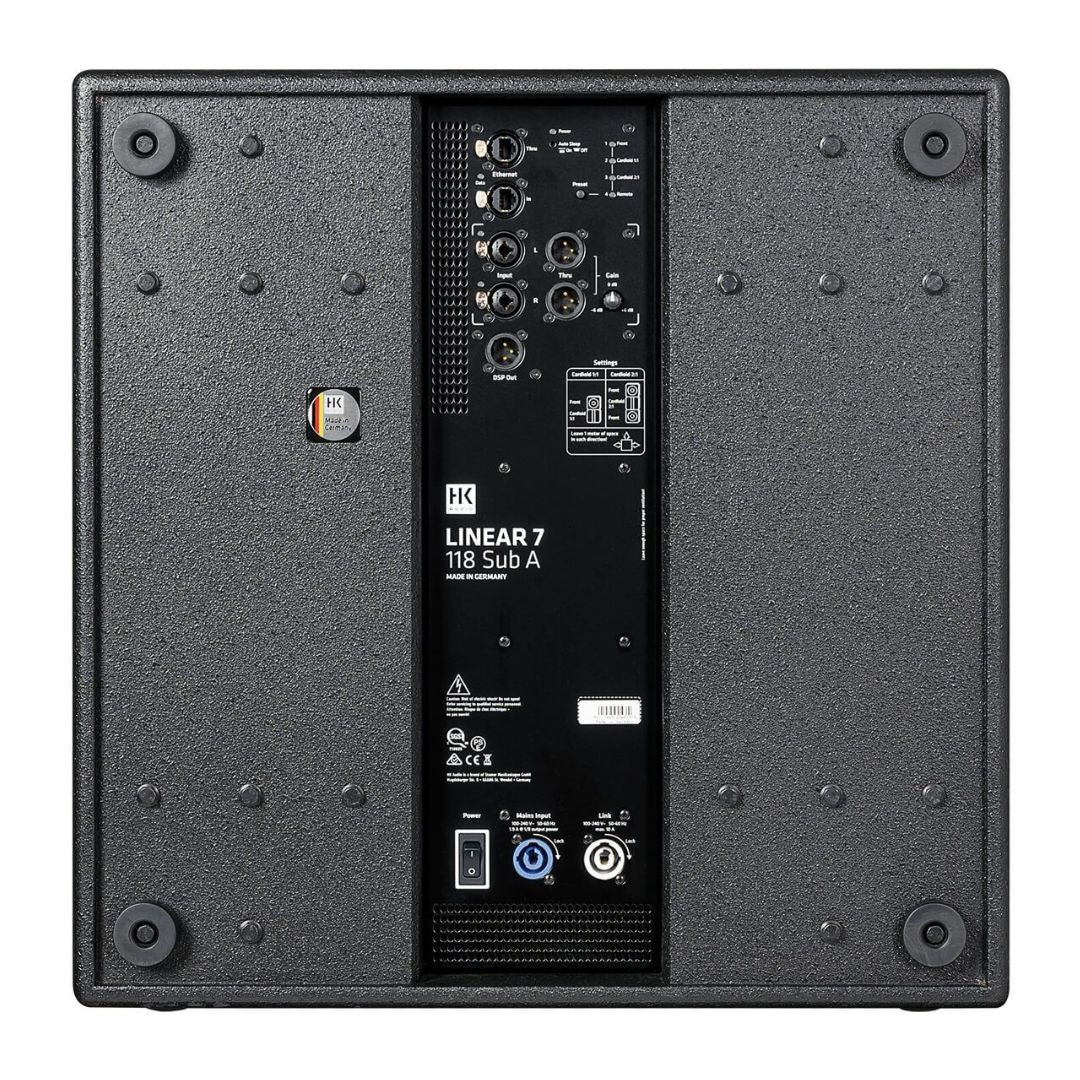 HK Audio LINEAR 7 118 Sub A 2000W 18" Active Subwoofer