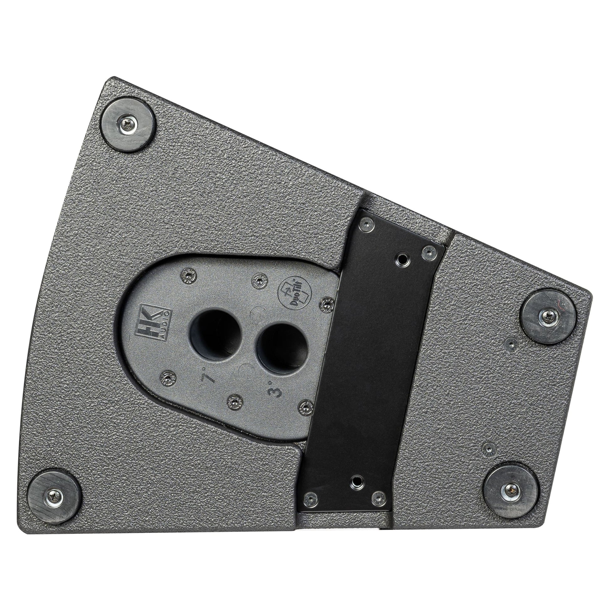 Bottom view of HK Audio LINEAR 9 210 LTA Speaker on white background