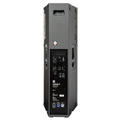Rear ports view of HK Audio LINEAR 9 210 LTA Speaker on white background