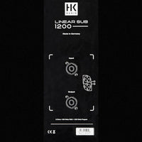 HK Audio LINEAR Sub 2000 1400W 2" x 12" Passive Subwoofer