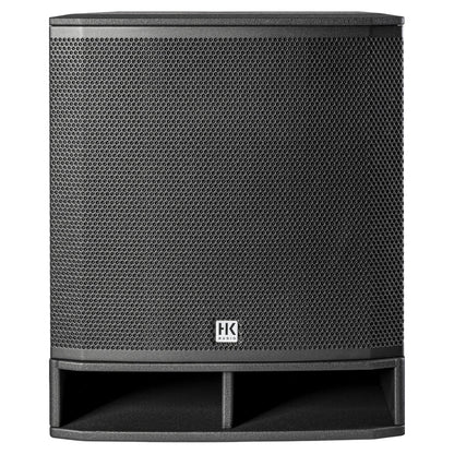 Front view of HK Audio PORTABLE SUB 118 A Subwoofer on white background