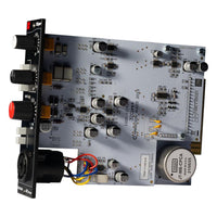 Side view of Harrison Audio 32Cpre+ 500 Series Module on white background
