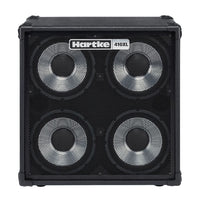 Hartke 410XL bass guitar amplifier cabinet on a white background