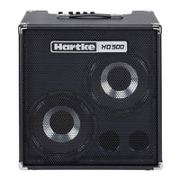 Hartke HD500 bass guitar amplifier on a white background