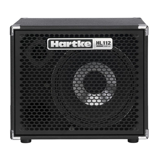 Hartke HL112 bass speaker cabinet on a white background