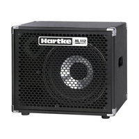 Hartke HL112 bass guitar amplifier cabinet on a white background