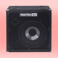 Hartke HL115 bass guitar amplifier on a pink background