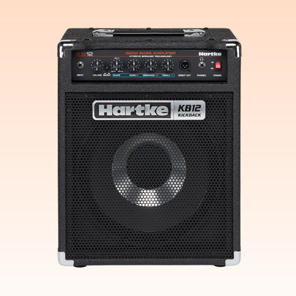 Hartke KB12 bass guitar amplifier on a beige background