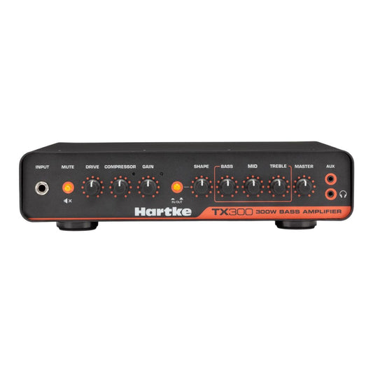 Hartke TX300 bass amplifier on a white background