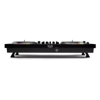 Bottom ports view of Hercules DJControl Inpulse T7 DJ Controller on white background