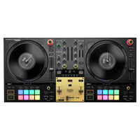 Front view of Hercules DJControl Inpulse T7 DJ Controller Premium Edition on white background