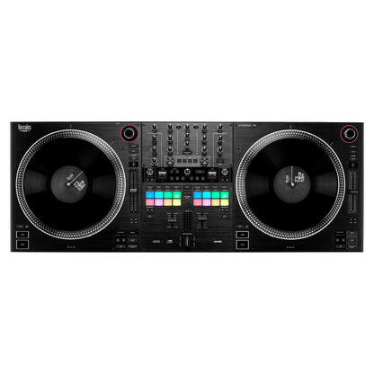 Top view of Hercules DJControl T10 DJ Controller Standard on white background