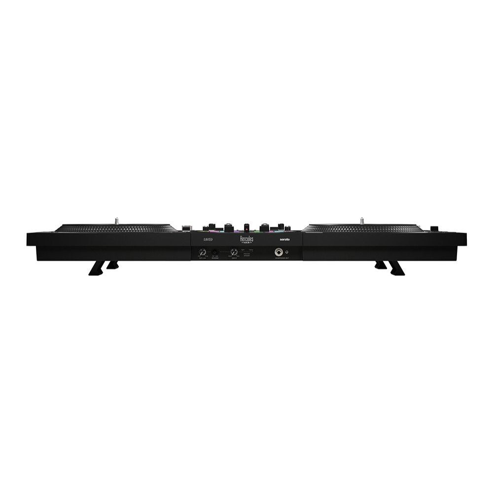 Front ports view of Hercules DJControl T10 DJ Controller Standard on white background
