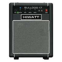 Front view of Hiwatt Bulldog 17 Combo BT Bass Amplifier on white background